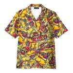 Hip Hop Rubber Duck Funny Hawaiian Shirt
