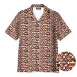 Funny Booty Heart Nsfw Pattern Seamless Hawaiian Shirt
