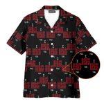 Binary Code  I Love You Geeky Hawaiian Shirt