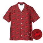 Funny No Bra Needed Crab Nsfw Seamless Hawaiian Shirt