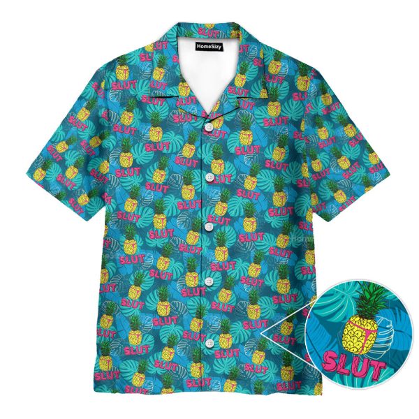 Funny Pineapple Bold Tropical Hawaiian Shirt