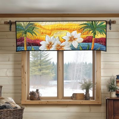 Aloha Comfort Quilted Valance