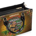 Juneteenth Queen - Personalized Leather Handbag Sblhbha18