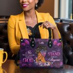 She Who Kneels Before God - Personalized Leather Handbag