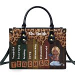 Teacher - Personalized Leather Handbag Sblhbll1939Ta