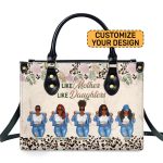 Like Mother Like Daughters - Personalized Leather Handbag Sblhbln1401L