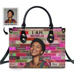 I Am Chosen - Personalized Leather Handbag