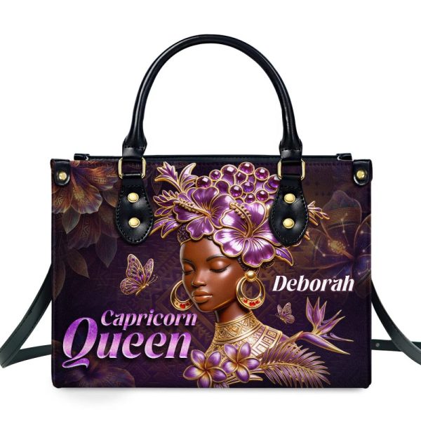 The Zodiac - Personalized Leather Handbag