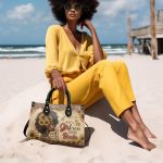 Just A Girl Who Loves Books - Personalized Leather Handbag Sblhbltn766