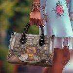 She Knows More Than She Says - Personalized Leather Handbag Sblhbln971D