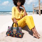 Rise And Slay - Personalized Leather Handbag Sblhbltu2774L