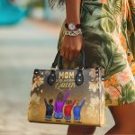 Mom A Title Just Above Queen - Personalized Leather Handbag Stb209