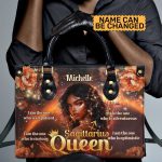 Zodiac Queen - Personalized Leather Handbag