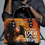 Let These Locs Do The Talking - Personalized Leather Handbag