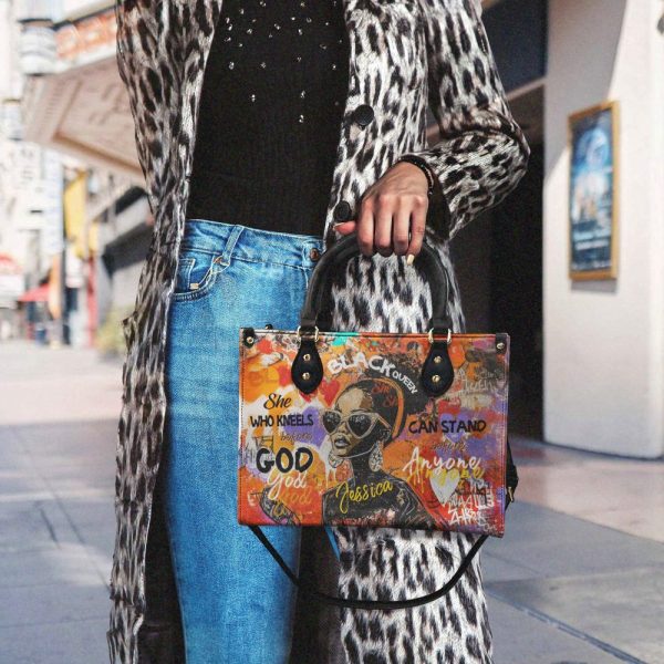 She Who Kneels Before God - Personalized Leather Handbag Sblhbll2014L
