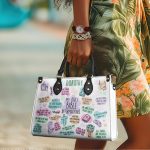 My Daily Bible Affirmations - Personalized Leather Handbag Sblhb26