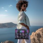 Best Nana In The Galaxy - Personalized Leather Handbag Mb77