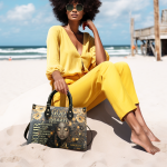 God Is So Much Bigger Than - Personalized Leather Handbag Sblhblm2450M