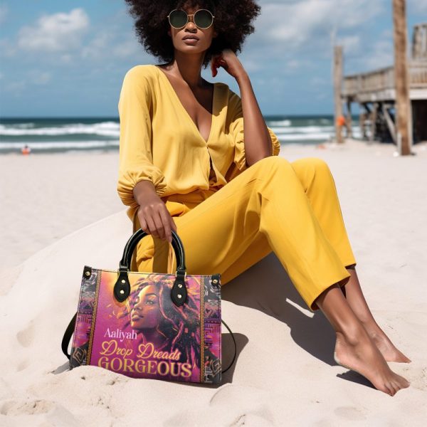 Drop Dreads Gorgeous - Personalized Leather Handbag