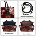 She Is Worth Far More Than Rubies - Personalized Leather Handbag Sblhblm1501L
