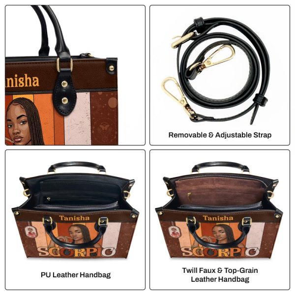 Horoscope - Personalized Leather Handbag