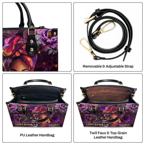 My Superpower - Personalized Leather Handbag