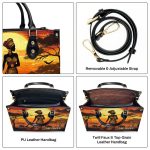 The Safari - Personalized Leather Handbag