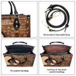 God Is So Much Bigger Than - Personalized Leather Handbag Sblhblm2311T
