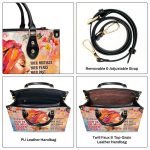 God Is So Much Bigger Than - Personalized Leather Handbag