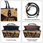 Faith Over Fear - Personalized Leather Handbag
