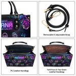 Best Nana In The Galaxy - Personalized Leather Handbag Mb77