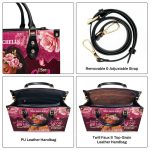 I See God Working It For Me - Personalized Leather Handbag