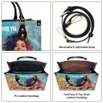 Let These Curls Do The Talking - Personalized Leather Handbag