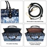 I Am - Personalized Leather Handbag
