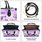 I Can Do All Things Through Christ Who Strengthens Me - Personalized Leather Handbag Sblhbtn01