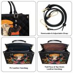 Don'T Be A Salty Heifer - Personalized Leather Handbag Stb199