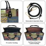God Says I Am - Personalized Leather Handbag Sblhbpha773M