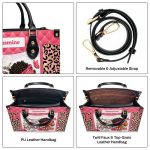 The Lord Would Keep His Promises To Her - Personalized Leather Handbag Sblhbltn1469Ta