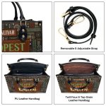 Dopest Black Queen - Personalized Leather Handbag