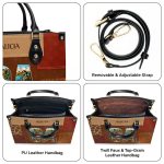 State Pride - Personalized Leather Handbag Stb160