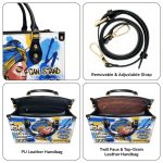 She Who Kneels Before God - Personalized Leather Handbag Sblhbln1869Ta