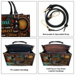 Kaleidoscope Of Beauty - Personalized Leather Handbag