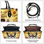 Life Is Better With Sistas - Personalized Leather Handbag