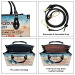 Meeting You Was Fate - Personalized Leather Handbag