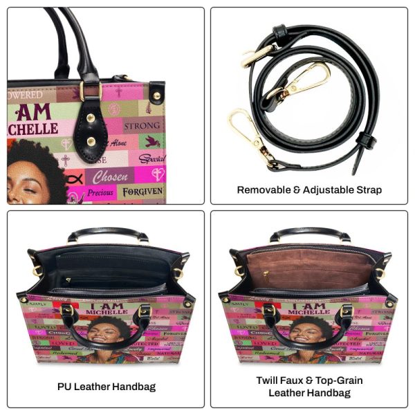 I Am Chosen - Personalized Leather Handbag
