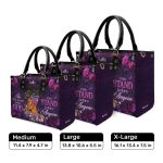 She Who Kneels Before God - Personalized Leather Handbag