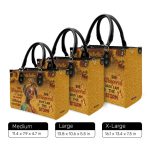 I Am The Storm - Personalized Leather Handbag