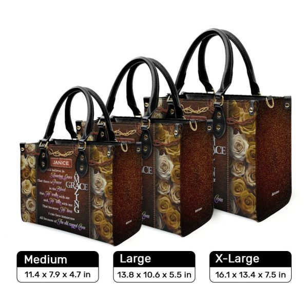 Amazing Grace - Personalized Leather Handbag Sblhbpha769M
