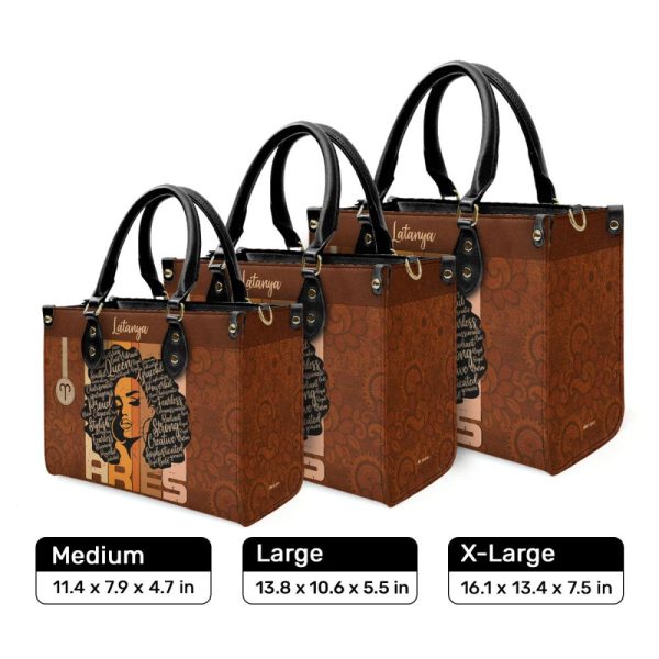 Horoscope - Personalized Leather Handbag Stb156