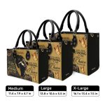 You Never Know How Strong You Are - Personalized Leather Handbag